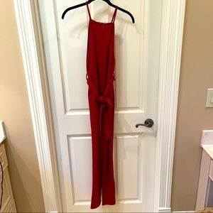 Maroon Jumpsuit - Size M